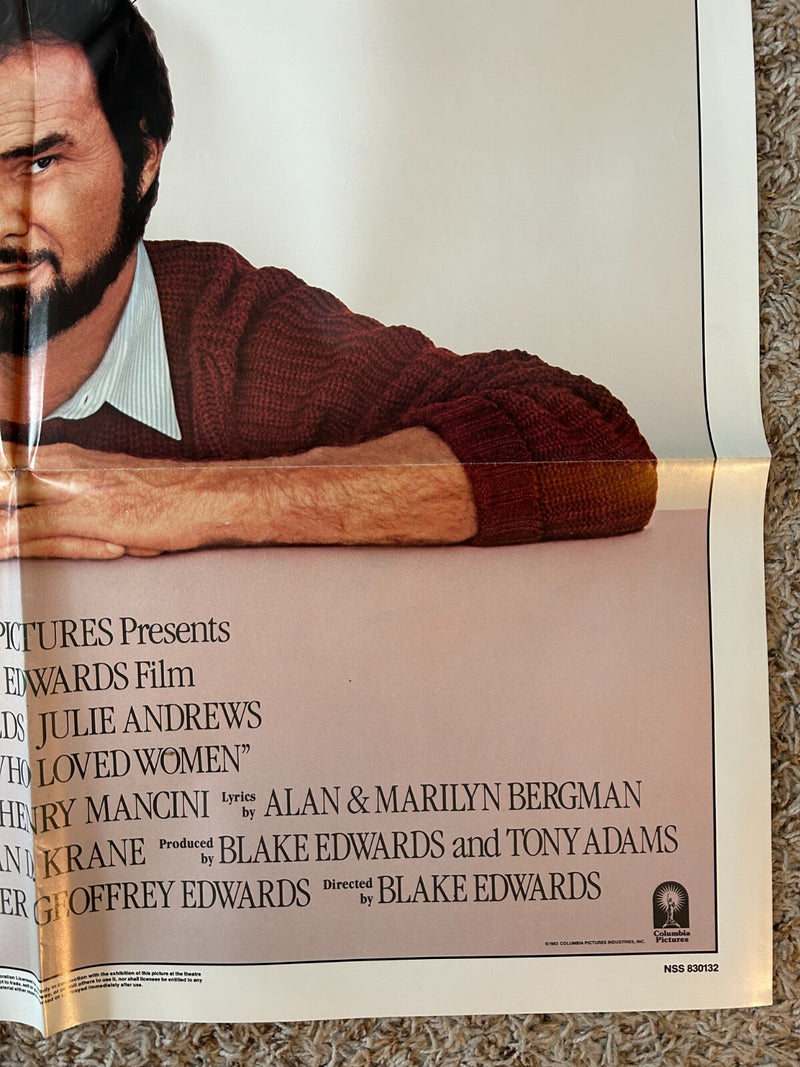 The Man Who Loved Women (1983) Original Movie Poster One-Sheet Folded 27x41 BP54