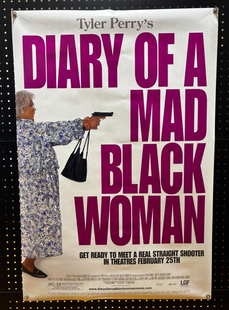 Diary of a Mad Black Woman (2005) Original Movie Poster Roll Double Sided 27x40