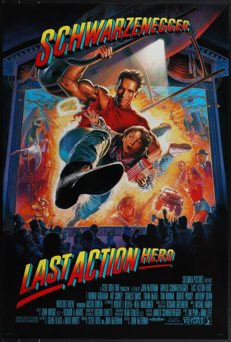 Last Action Hero (1993) Original Movie Poster Rolled 27x40