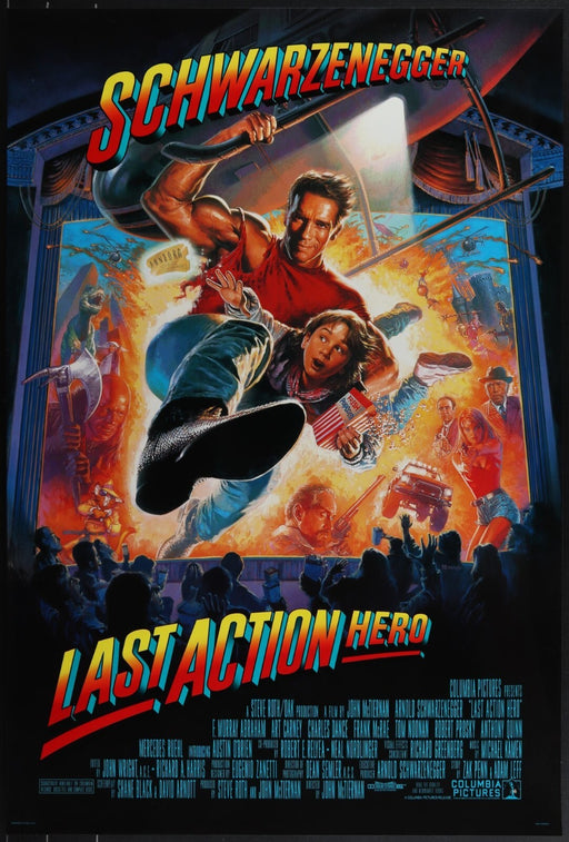 Last Action Hero (1993) Original Movie Poster Rolled 27x40