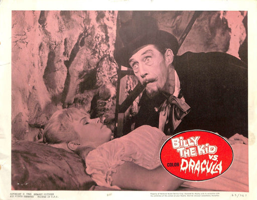 Billy the Kid vs. Dracula (1966) Lobby Card #3 11X14