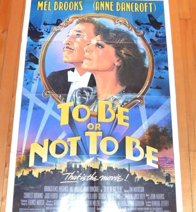 To Be or Not to Be (1983) Original Movie Poster Folded 27x41