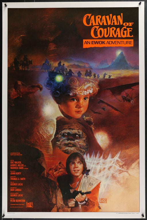 The Ewok Adventure (1984) Original Single-sided Movie Poster Rolled 27x41
