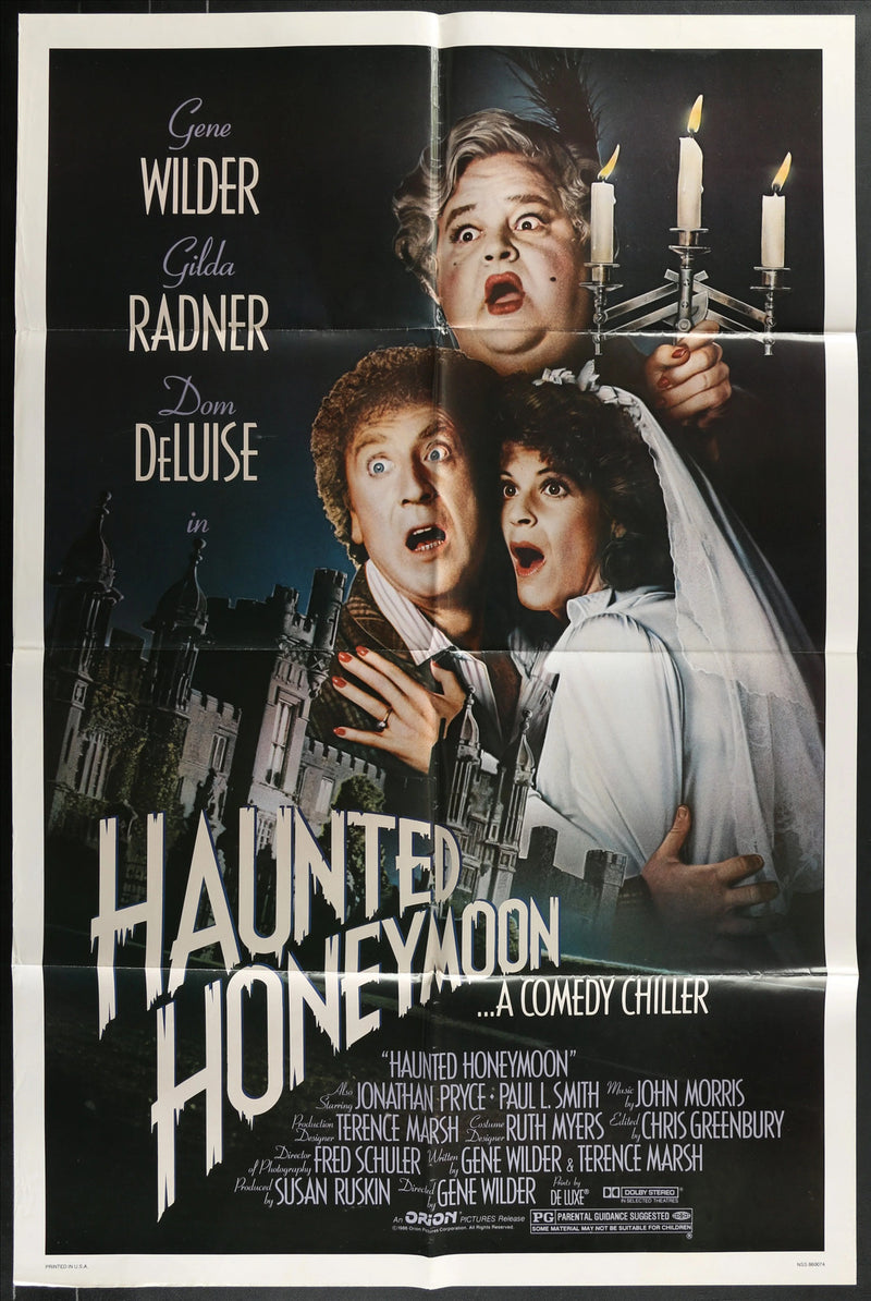 Haunted Honeymoon (1986) Original Movie Poster F 27x41