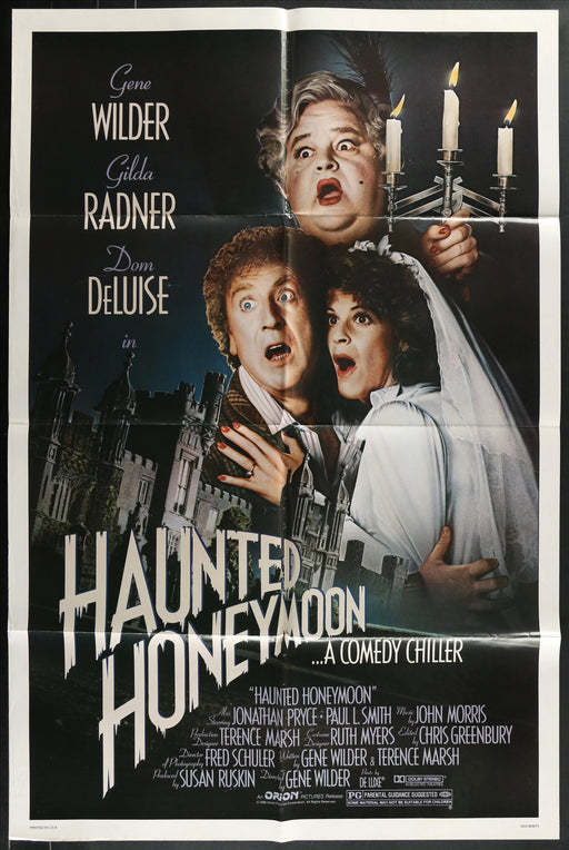 Haunted Honeymoon (1986) Original Movie Poster F 27x41