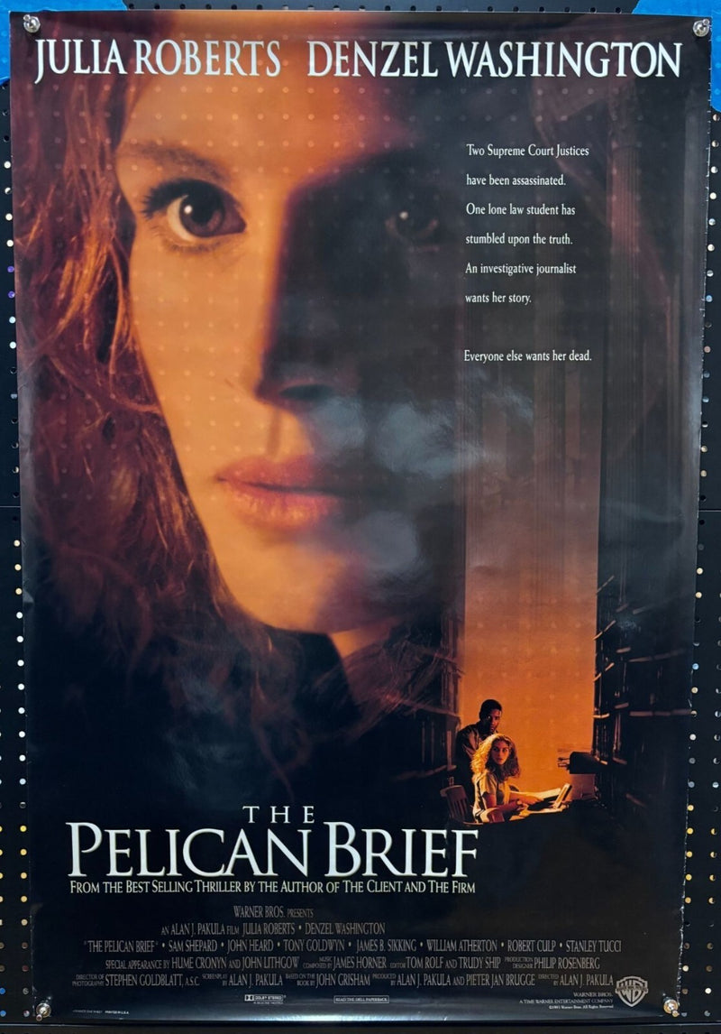 The Pelican Brief (1993) Original Rolled Poster 27x40