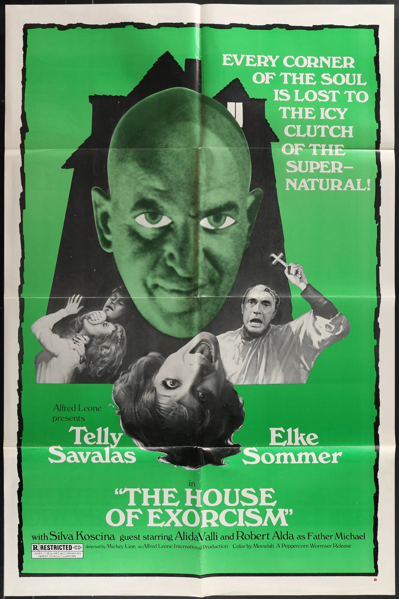 The House of Exorcism (1975) Original Movie Poster Folded 27x41