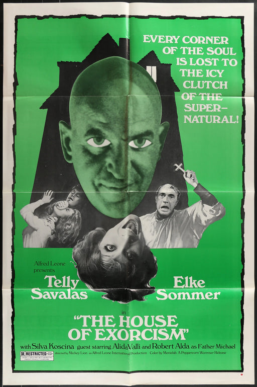 The House of Exorcism (1975) Original Movie Poster Folded 27x41