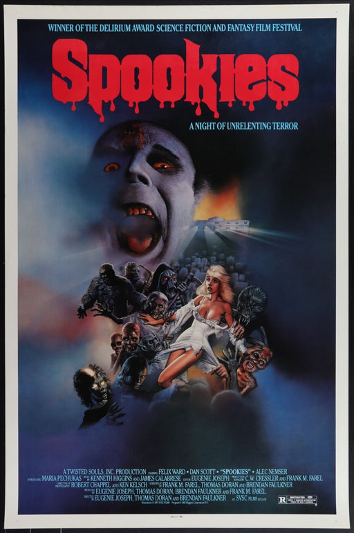 Spookies (1986) Original Movie Poster Rolled 27x40