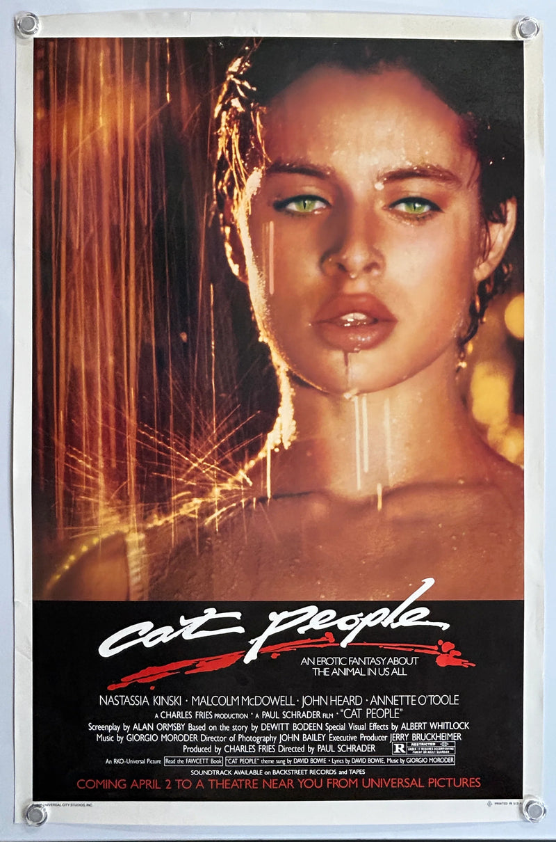 Cat People (1982) Original Movie Poster Rolled 27x41