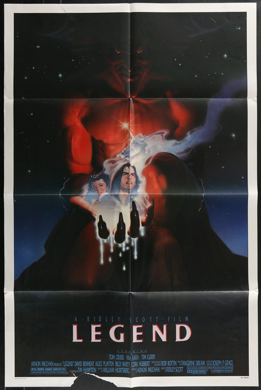 Legend (1985) Original Movie Poster Folded 27x41