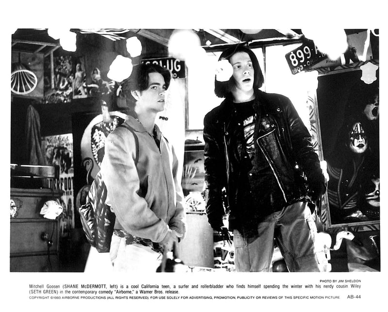 Airborne (1993) Movie Still Full Set 8x10