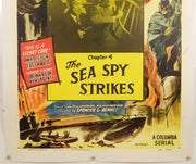 The Secret Code (1942) Linenbacked Restored Columbia Serial Poster 27.25x41