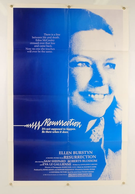 Resurrection (1980) Original Movie Poster Folded 27x41