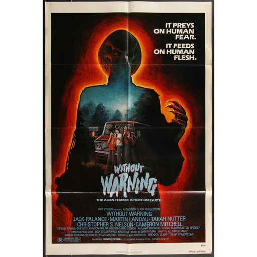Without Warning (1980) Original movie Poster 27x41
