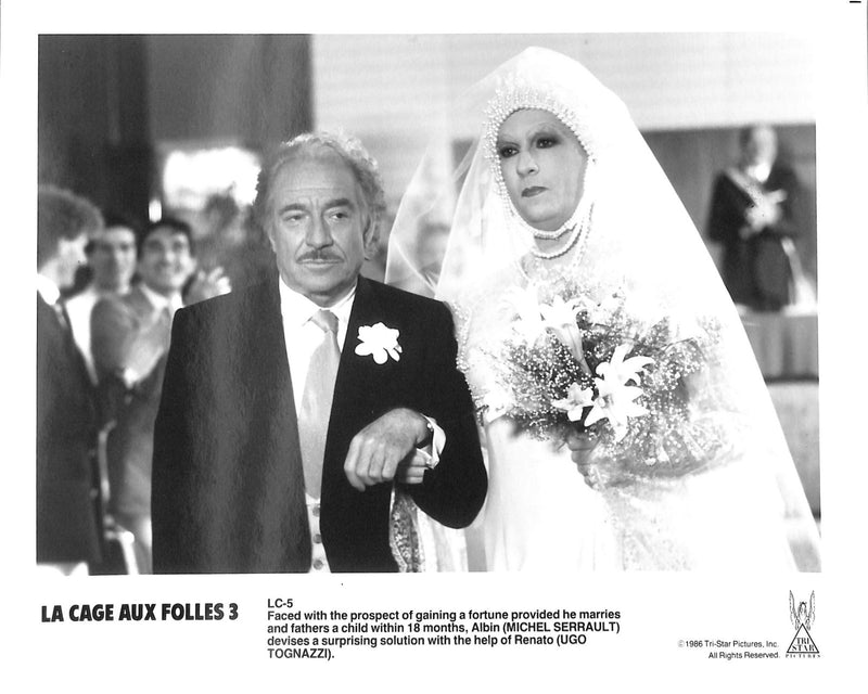 La Gage Aux Folles 3 (1985) Movie Still Full Set 8x10