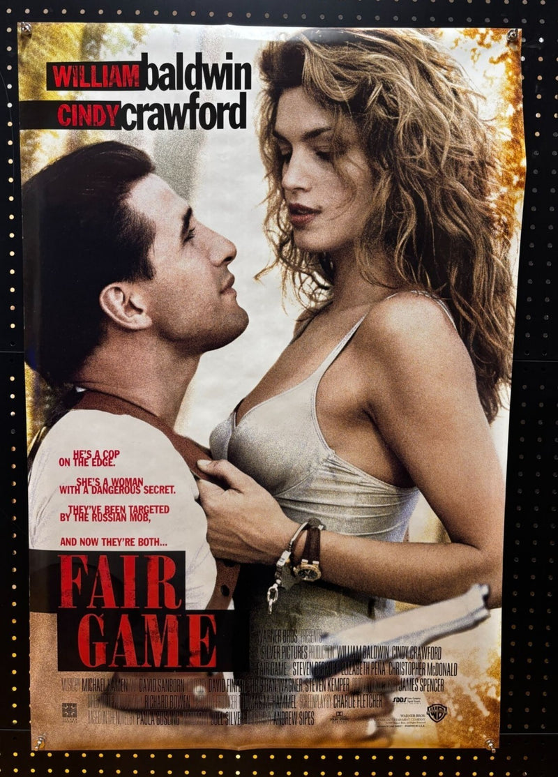 Fair Game (1995) Original Movie Poster Rolled Double-Sided 27x40