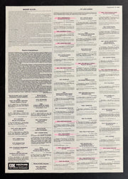 Woody Allen et Les Caïds (1988) CAC Voltaire Poster Folded 15.75x22.75