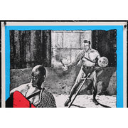 SPARTACUS - 1984 Swedish Re-Release Poster Linenbacked 27 1/2" x 39" Kubrick