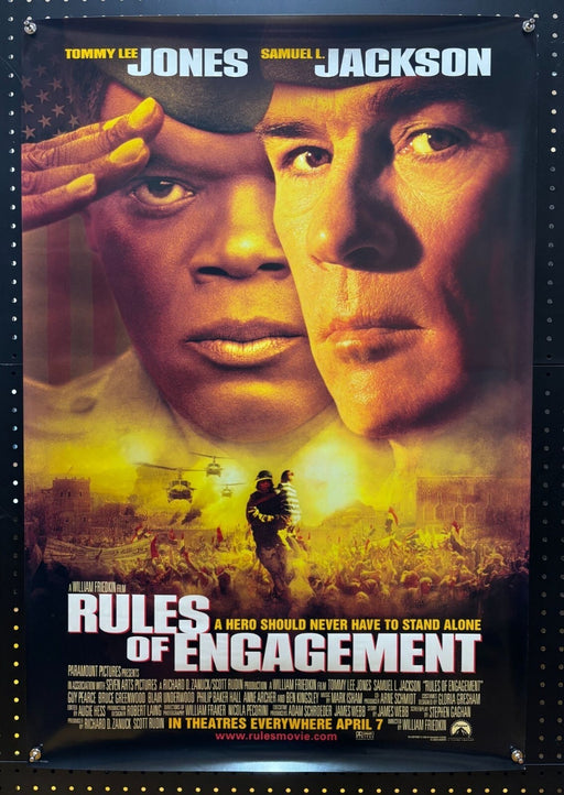 Rules of Engagement (2000) Original Movie Poster Double-sided 27x40