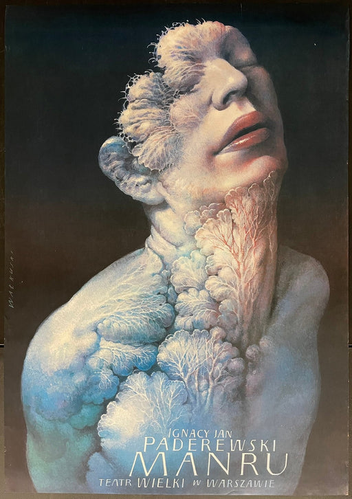 Manru (1991) Original Polish Opera Poster 26x38