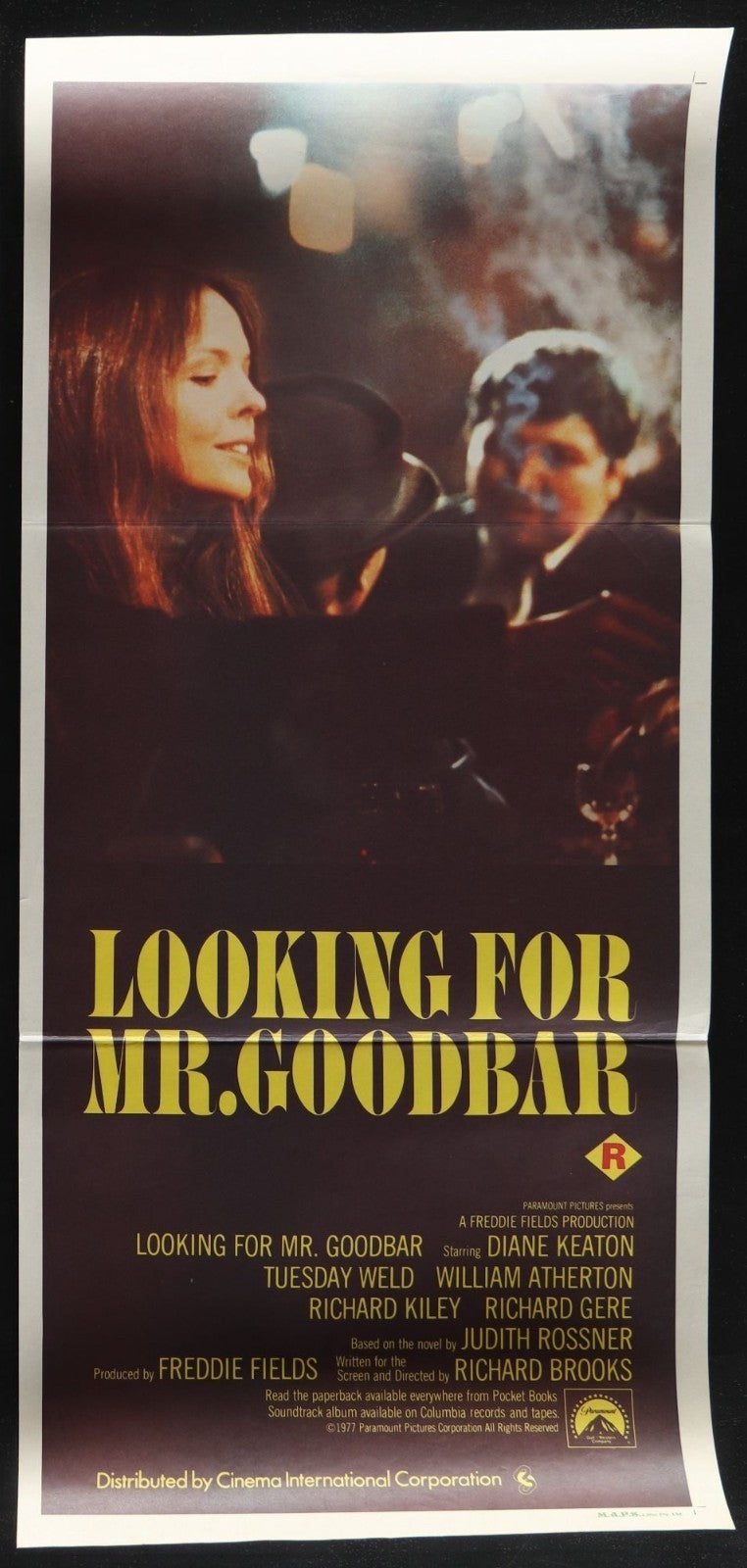 Looking for Mr. Goodbar (1977) Orig. Australian Daybill Movie Poster 13x30