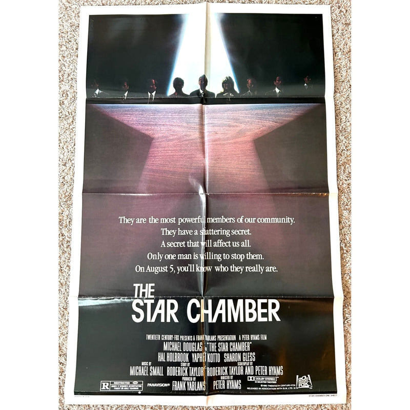 The Star Chamber (1983) Original Movie Poster One-Sheet 27x41 Folded BP113