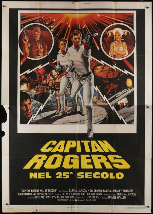 Buck Rogers in the 25th Century (1979) Original Italian 2P Movie Poster 55x78