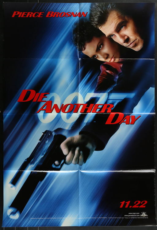 Die Another Day (2002) Original Movie Poster Folded 27x40