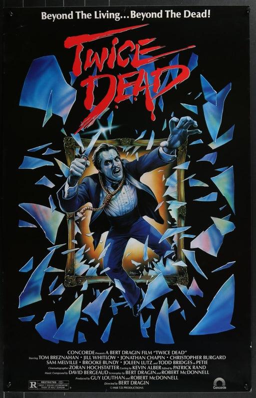 Twice Dead (1988) Original Single-sided Movie Poster Rolled 25x39