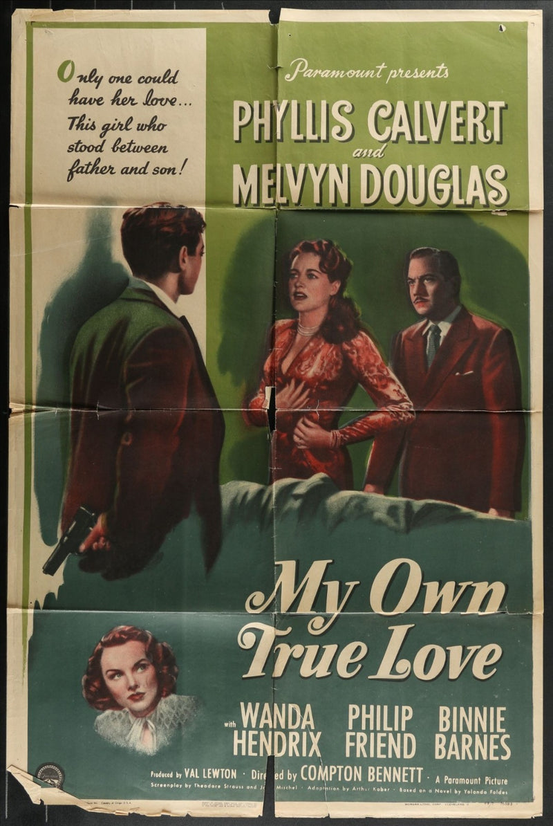 My Own True Love (1949) Original Movie Poster 27x40