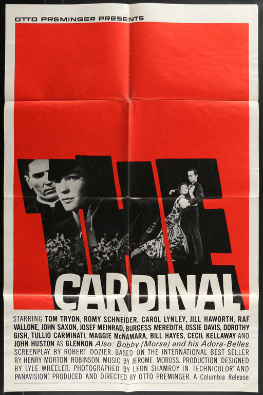 The Cardinal (1963) Original Movie Poster Folded 27x41