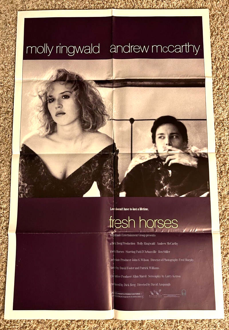 Fresh Horses (1988) Original Movie Poster One-Sheet 27x41 Folded BP97