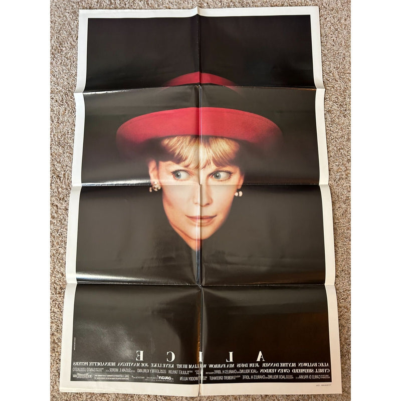 Alice (1990) Original Movie Poster One-Sheet Folded 27x41 Double-Sided BP105