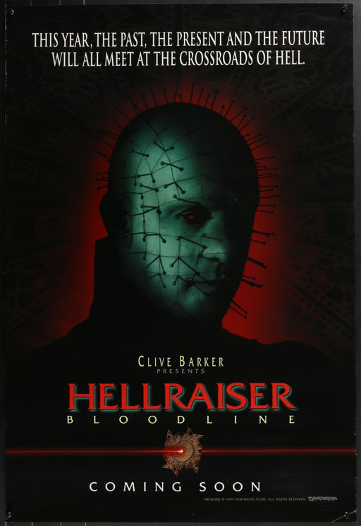 Hellraiser: Bloodline (1996) Original Double-sided Movie Poster Rolled 27x40