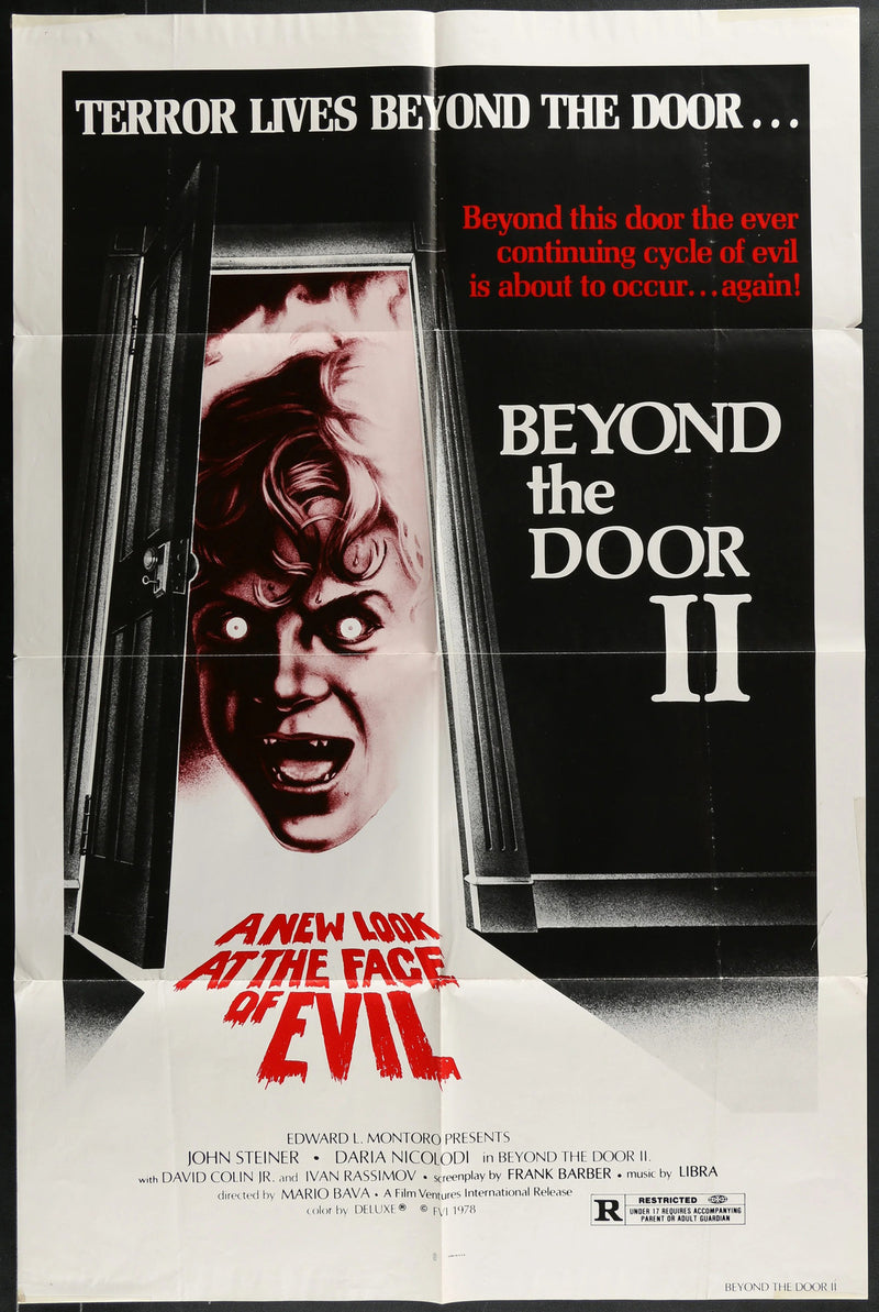 Beyond the Door II (1977) Original Movie Poster Folded 27x41