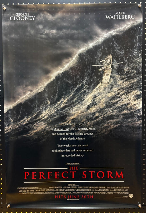 Perfect Storm (2000) Original Rolled Poster 27x40