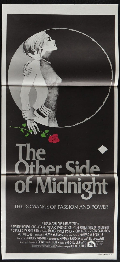 The Other Side of Midnight (1977) Original Australian Daybill Movie Poster 13x30