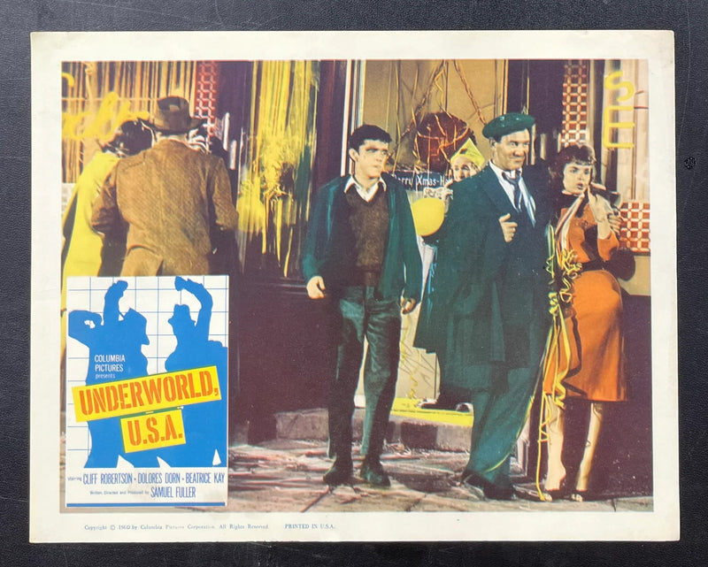 Underworld U.S.A. (1961) Original Lobby Card 11x14