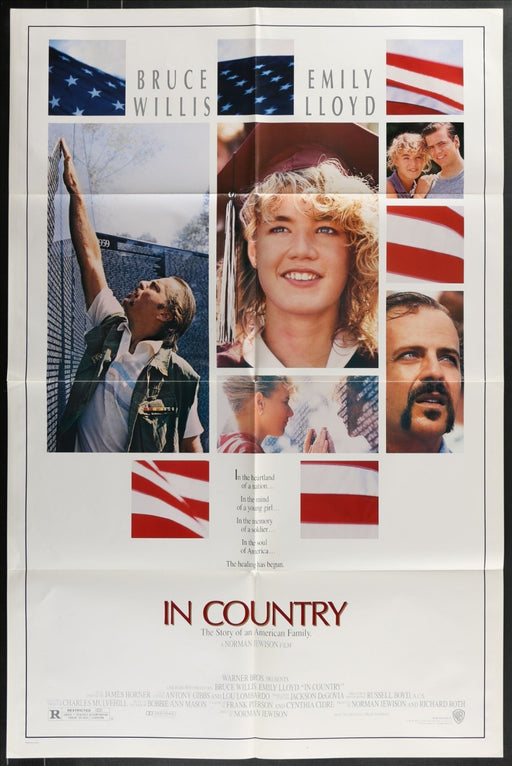 In Country (1989) Original Movie Poster Folded 27x41