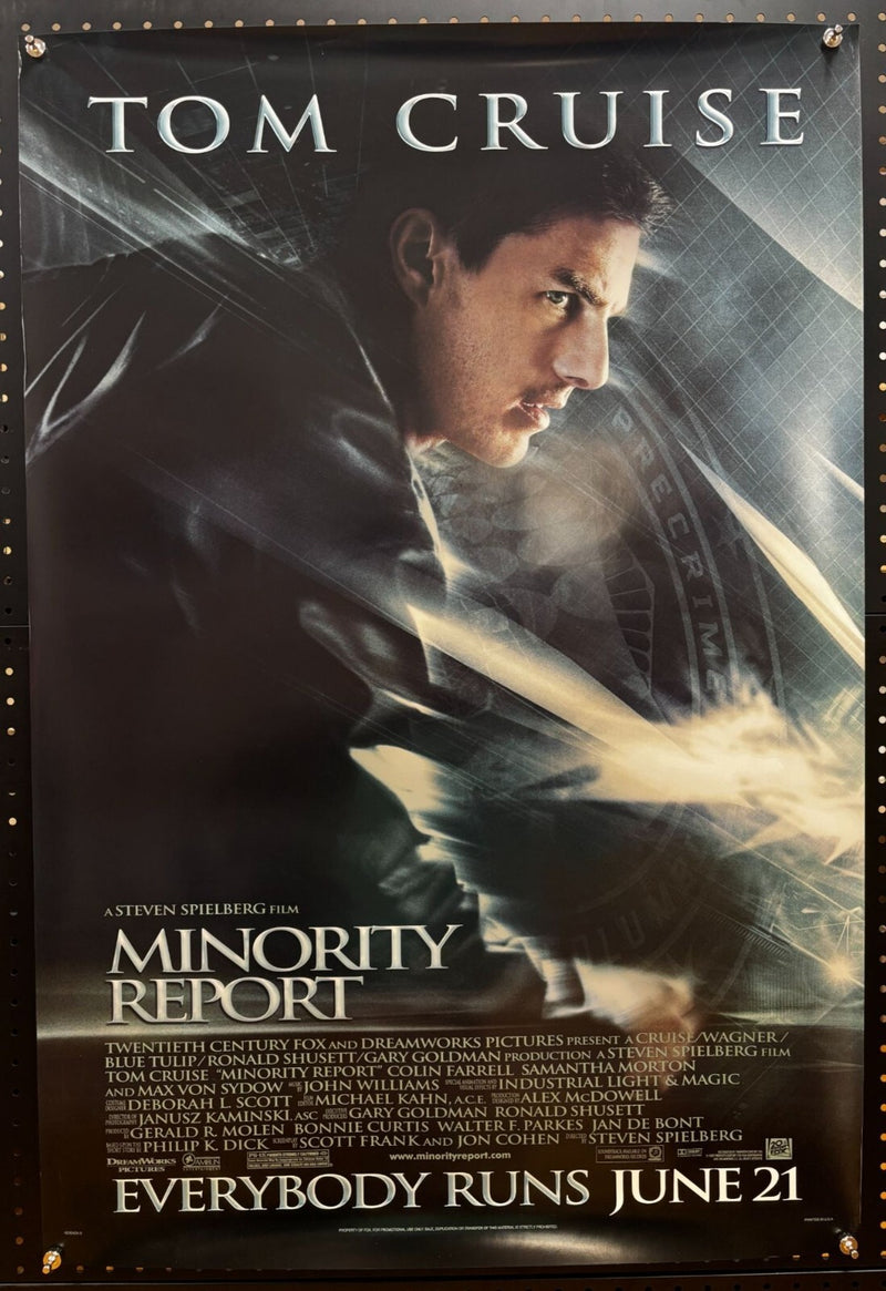 Minority Report (2002) Original Rolled Poster 27x40
