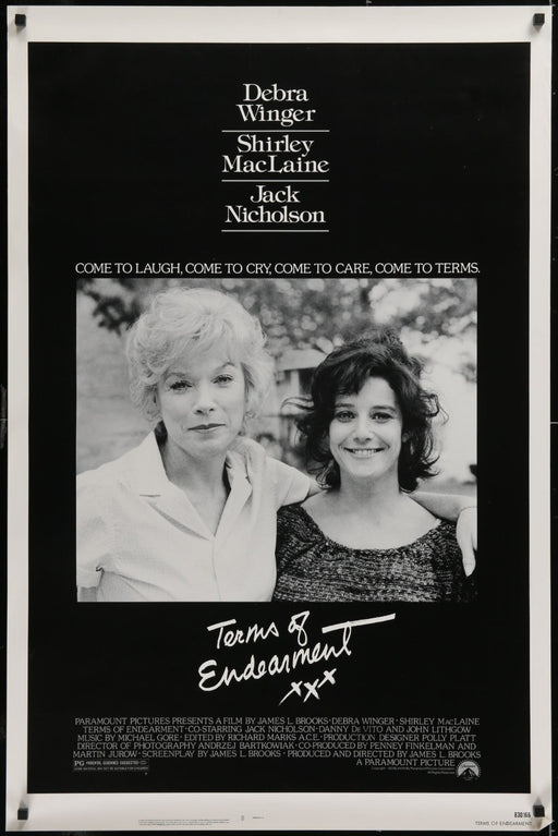 Terms of Endearment (1983) Original Movie Poster Rolled 27x40