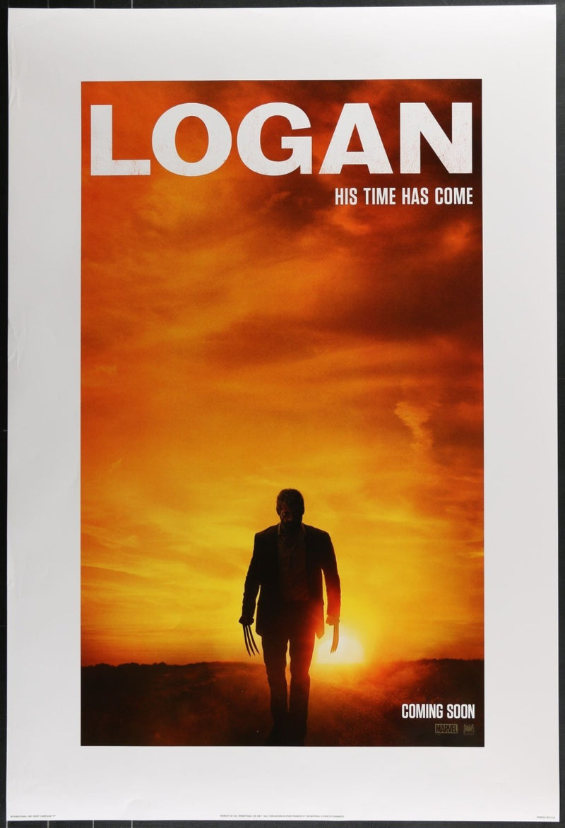 Logan (2017) Original Double-sided Movie Poster Rolled 27x40