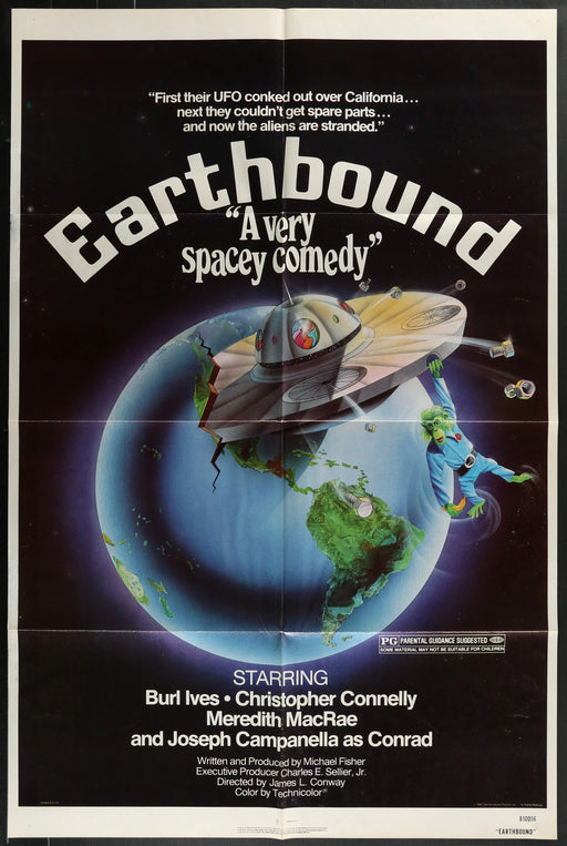 Earthbound (1981) Original Movie Poster Folded 27x41