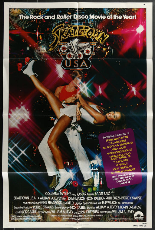 Skatetoen U.S.A (1979) Original Movie Poster Folded 27x41