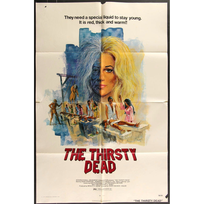 The Thirsty Dead (1974) Original Movie Poster 27x41