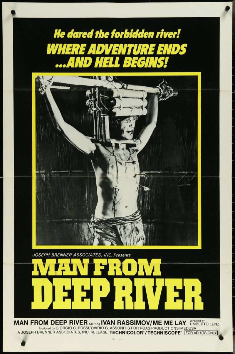 Sacrifice! (1972) Original Movie Poster Folded 27x41EM8-560