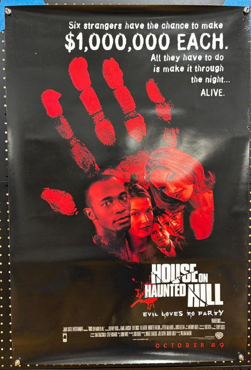 House on Haunted Hill (1999) Original Rolled Poster 27x40