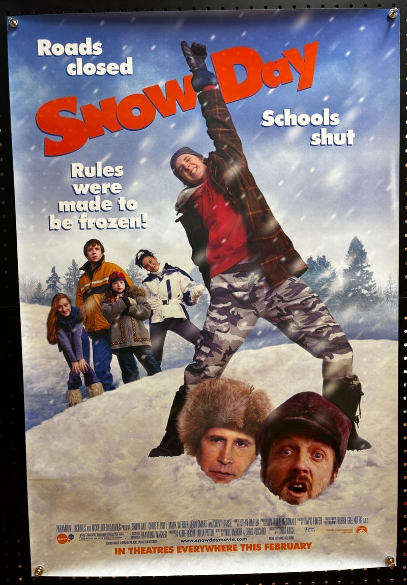 Snow Day (2000) Original Rolled Poster 27x40
