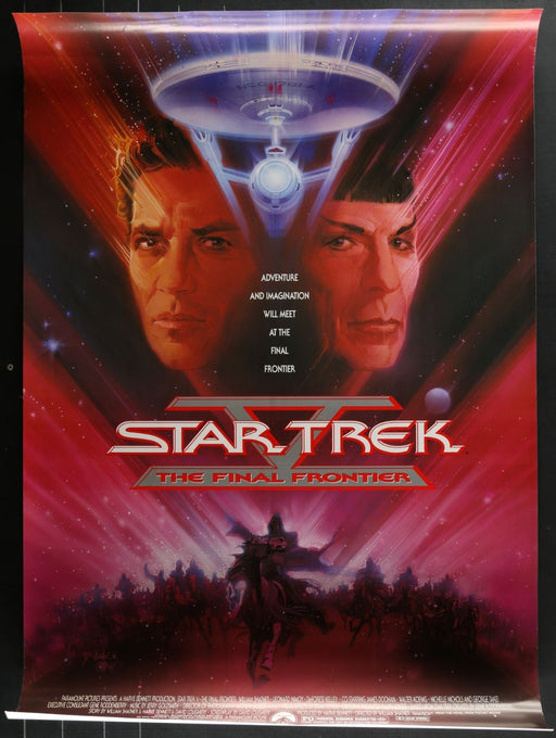 STAR TREK V - The Final Frontier (1989) Original Movie Poster 27x40